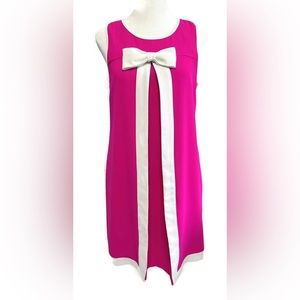 🚨FLASH SALE🚨 CeCe hot pink dress with white Bow